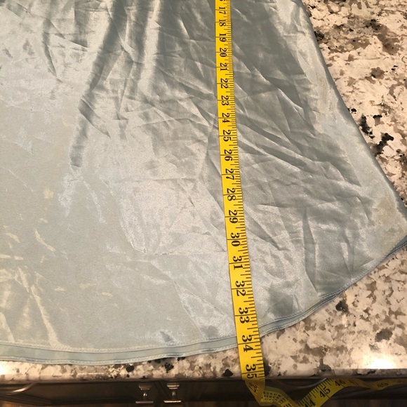 Slip Lingerie Lace Satin Dress VTG 80s/90 L - Picture 6 of 6